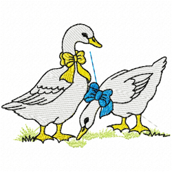 Ducks And Goose Embroidery Design 10 Ducks And Goose Embroidery Design 10